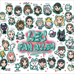 LEC Fan Alley by @daysiewish @cori0lis